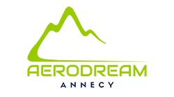 Logo de l'école de parapente Aerodream à Annecy - Doussard.