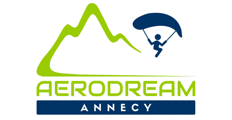 Logo AeroDream Parapente, école spécialisée dans les stages de parapente à Annecy.