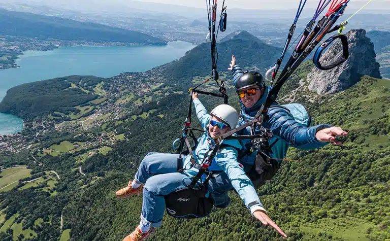 parapente col de la forclaz